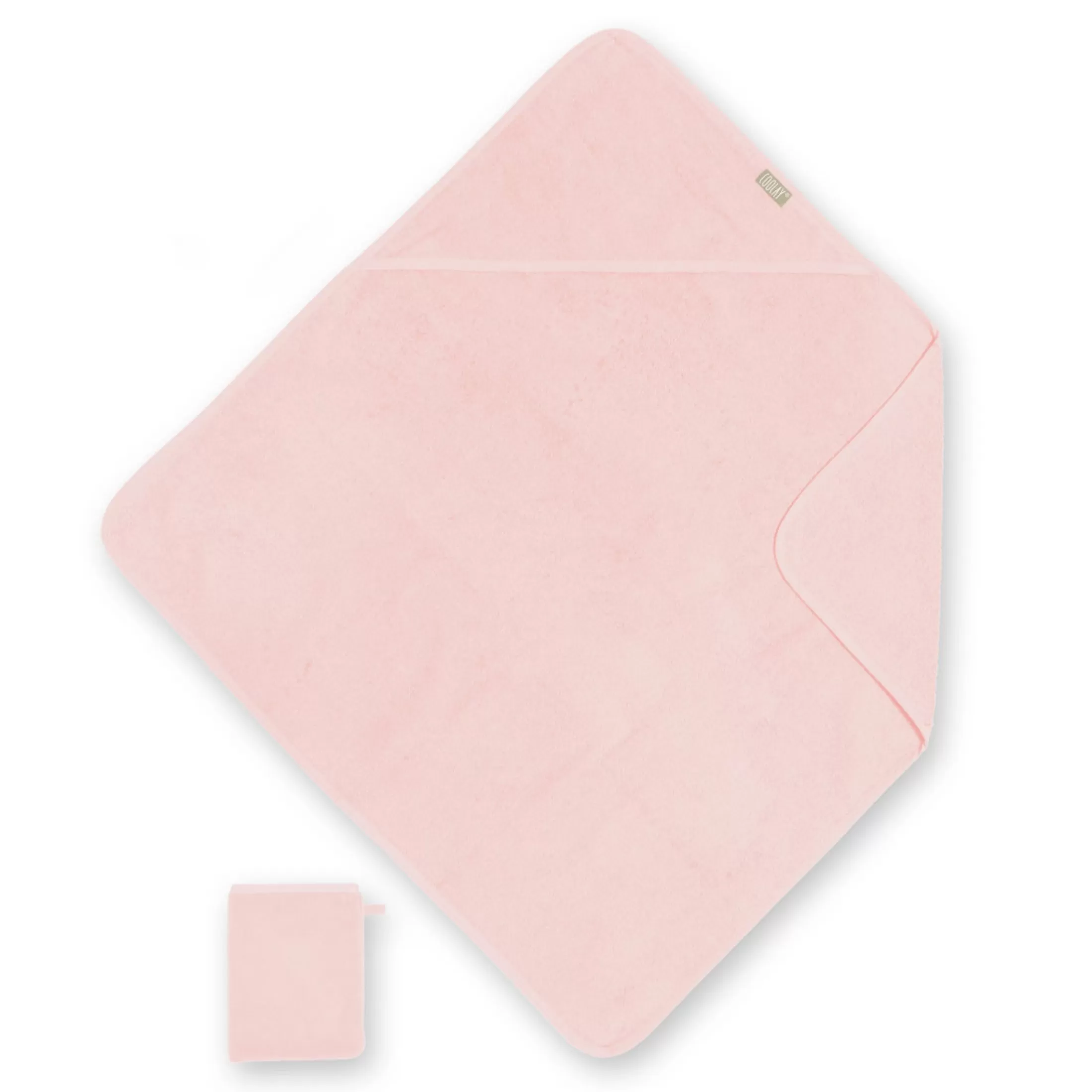 Online BEMINI Bath Cape Terry 75X75Cm Blush