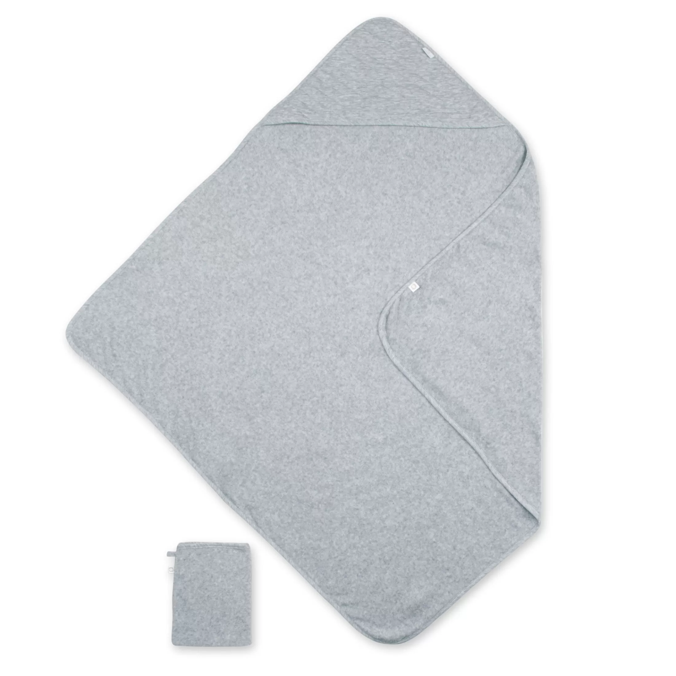 Hot BEMINI Bath Cape Terry 90X90Cm Quilt Mix Grey