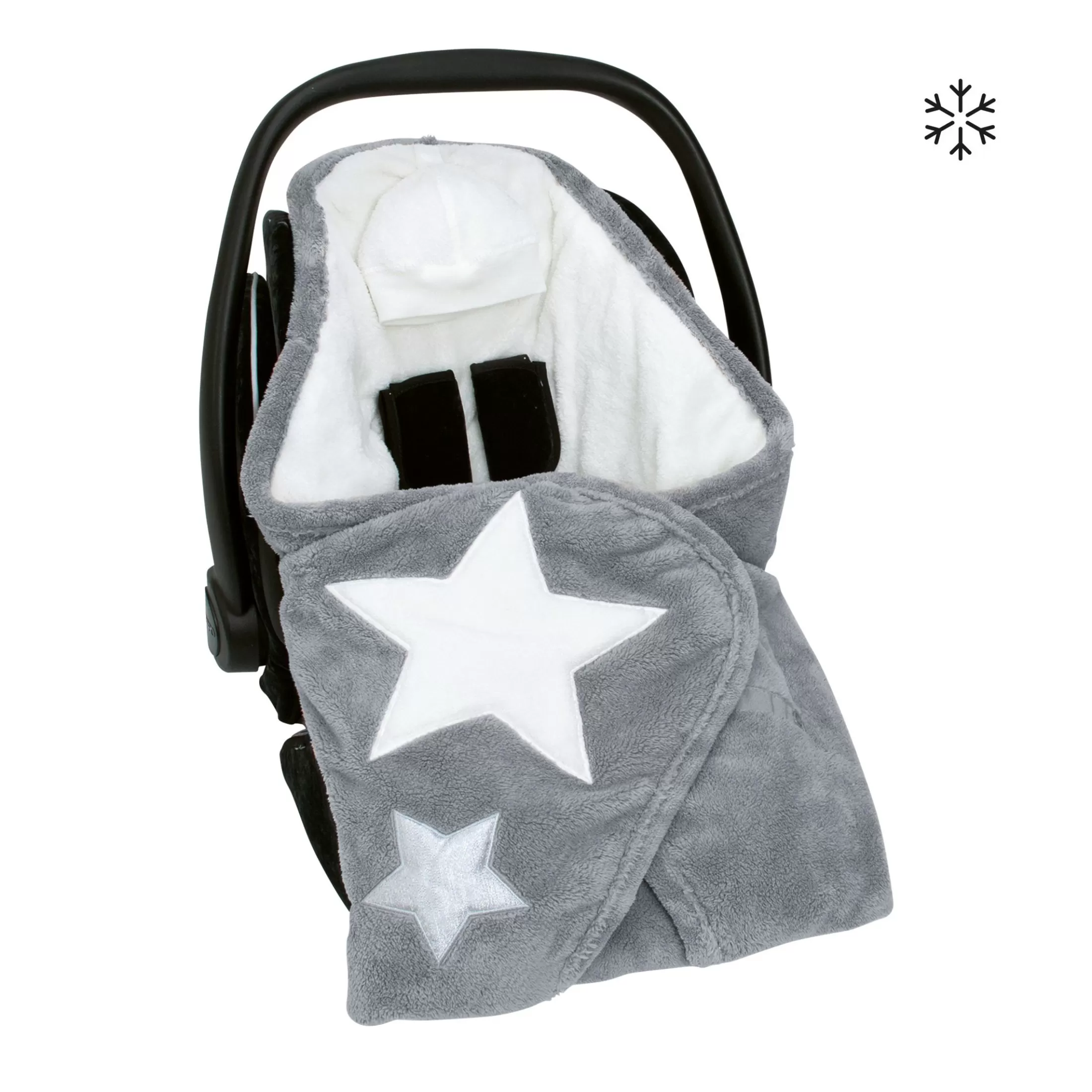 Best Sale BEMINI Biside Softy + Softy 0-12M Stary Little Stars Print Grizou