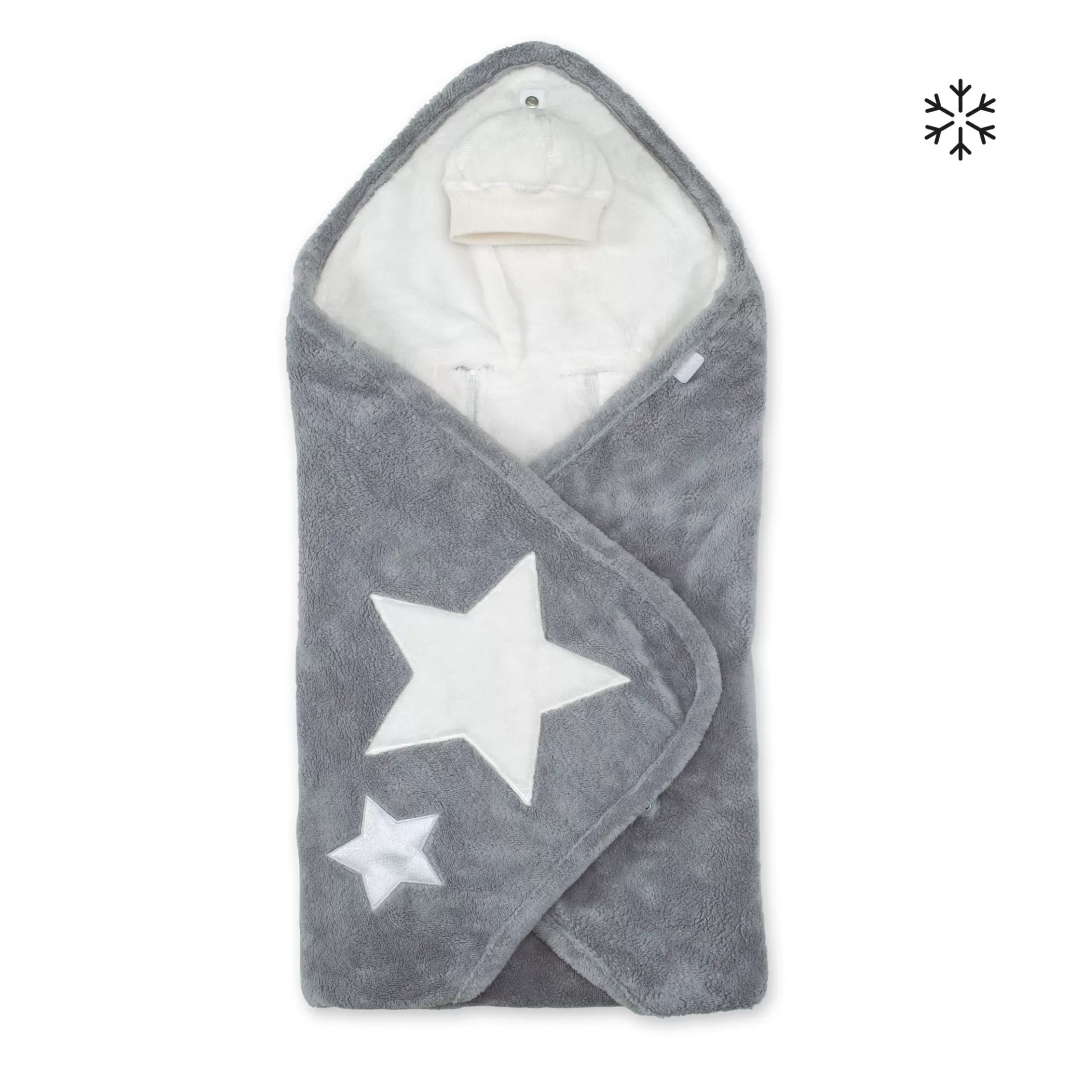 Best Sale BEMINI Biside Softy + Softy 0-12M Stary Little Stars Print Grizou