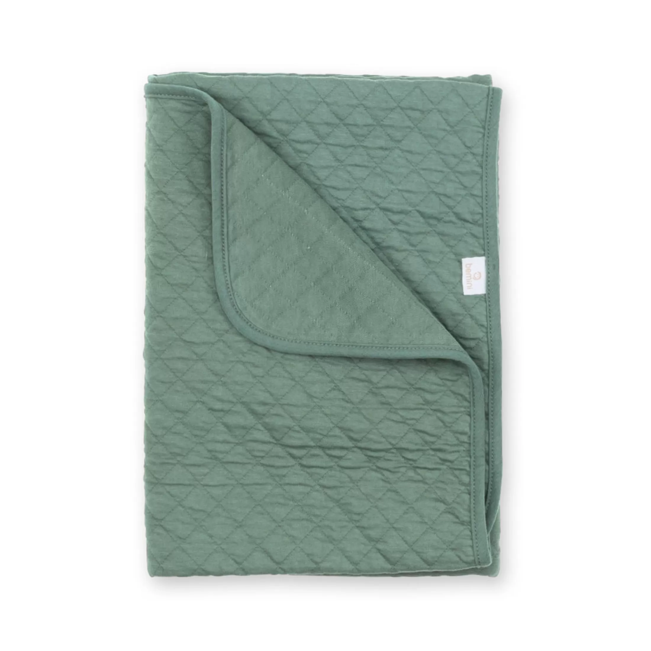 Best BEMINI Blanket Pady Quilted Jersey 75X100Cm Quilt Tog 1.5 Green