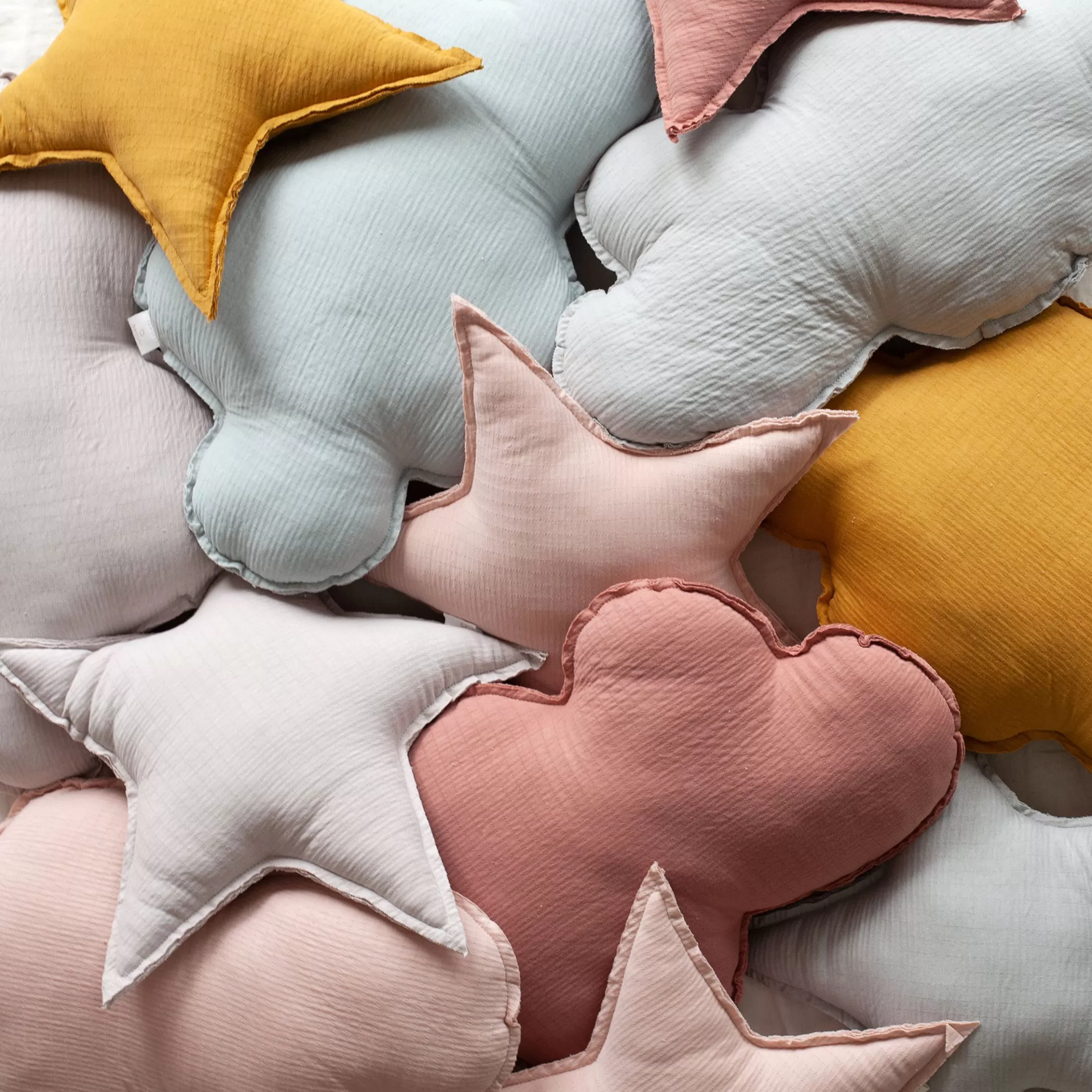 Hot BEMINI Decorative Cushion Tetra Jersey 30Cm Cloud Sand