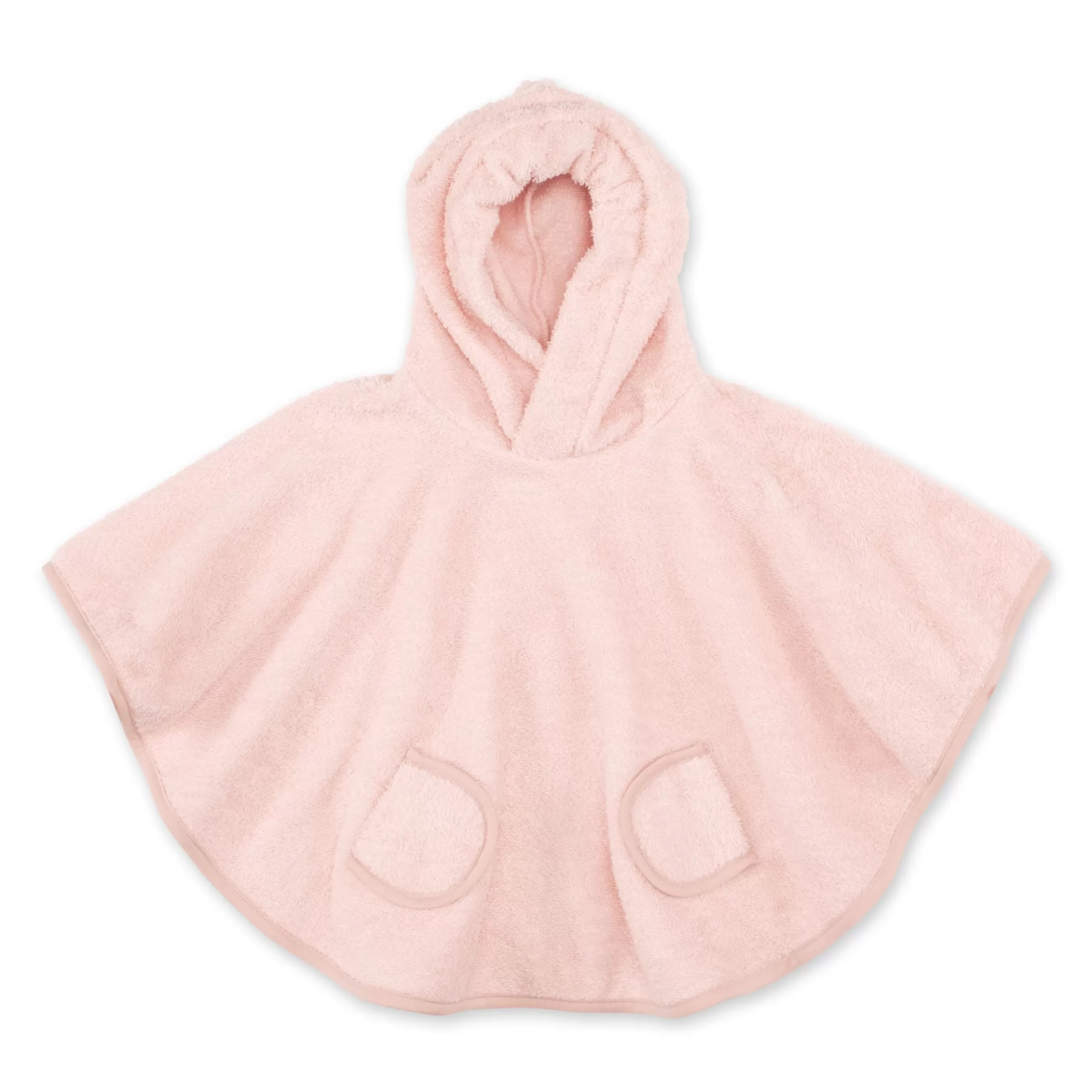 Best Sale BEMINI Poncho Terry 9-36M Blush