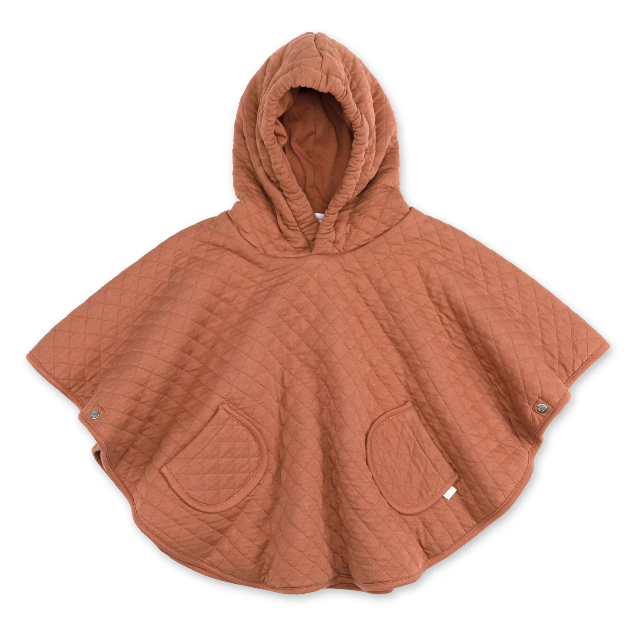 Store BEMINI Travel Poncho Pady Quilted + Jersey 9-36M Quilt Brick