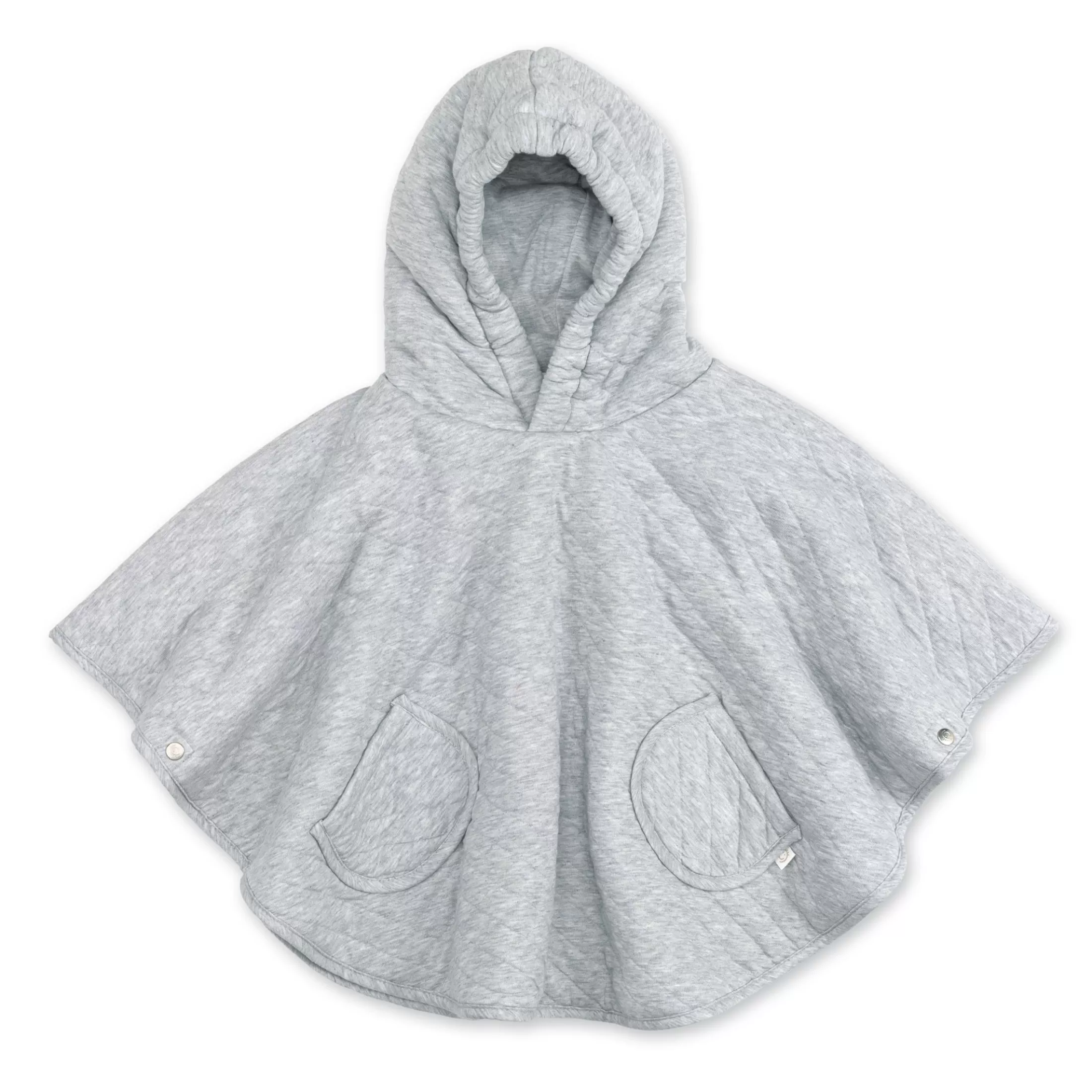 Discount BEMINI Travel Poncho Pady Quilted + Jersey 9-36M Quilt Mix Grey