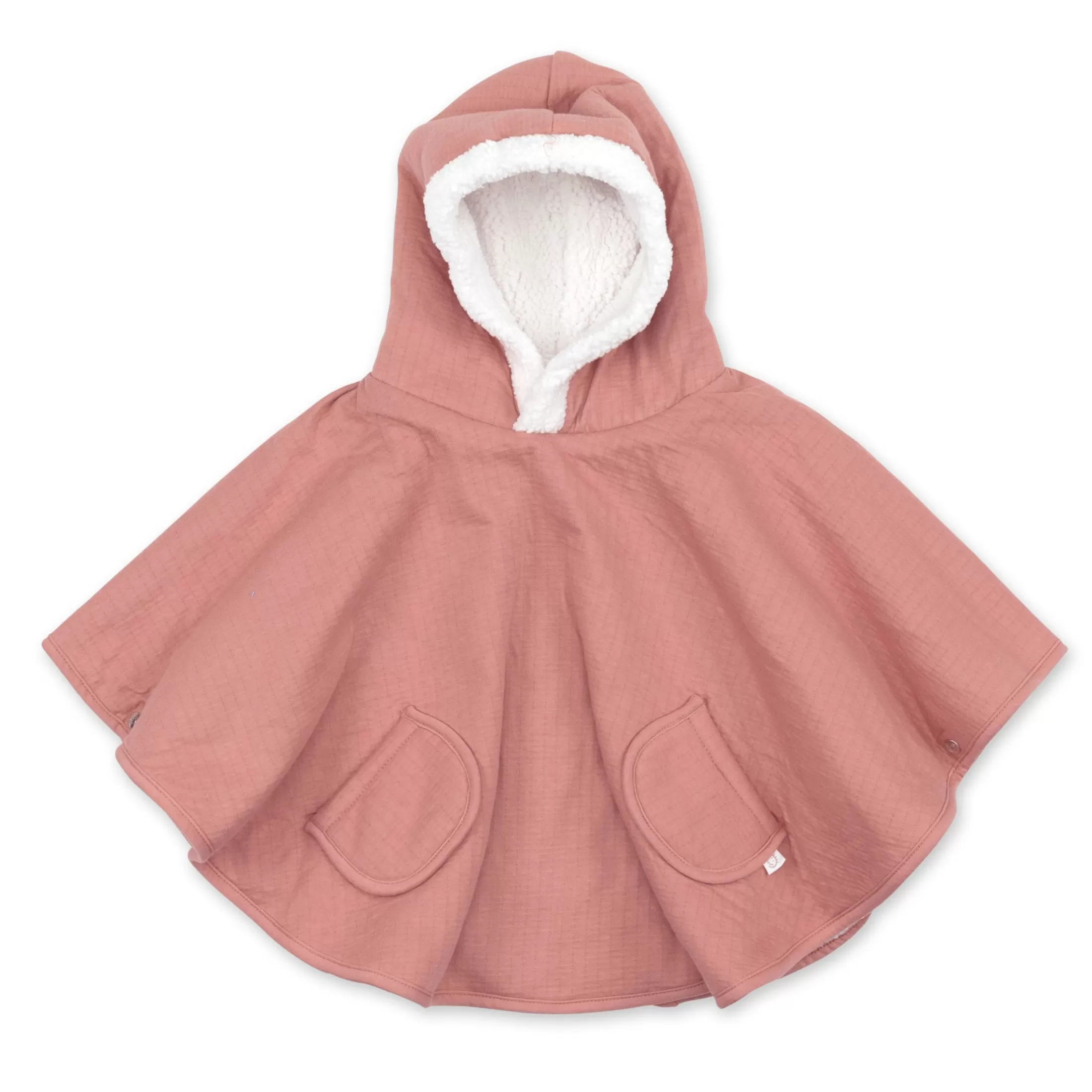 New BEMINI Travel Poncho Tetra Jersey + Teddy 9-36M Cadum Bambi